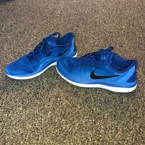 Blue Nike Sneakers